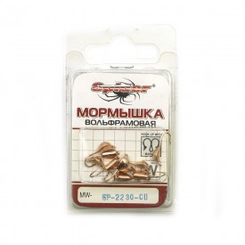Мормышка SP-2230-CU Ракушка с ушк.3мм 0,60гр 10шт