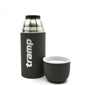 Термос TRAMP Soft Touch 0,75 л серый 